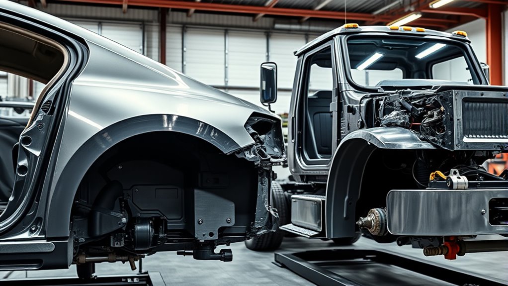 unibody damage repair guidelines