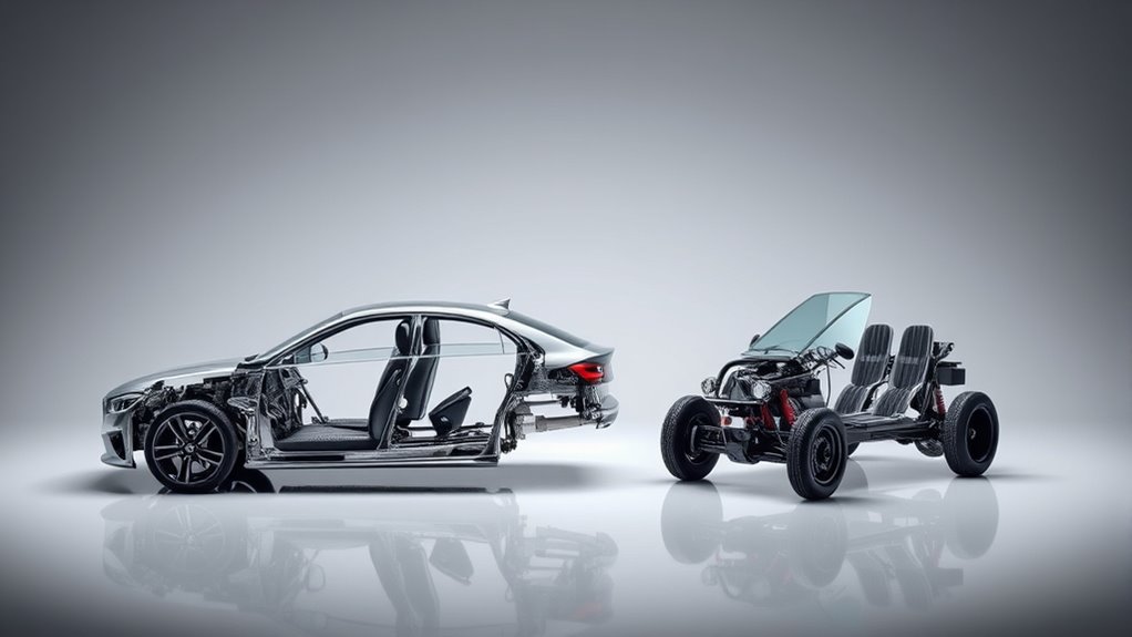 unibody frames improve fuel efficiency