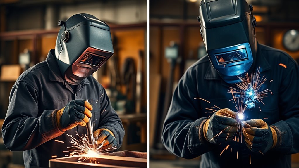uphill versus downhill welding