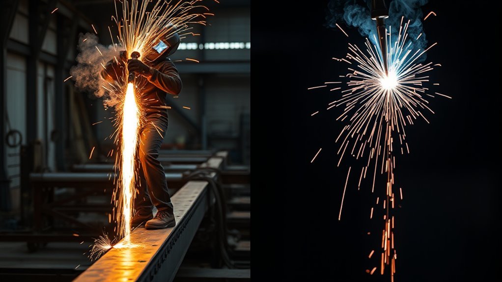 uphill vs downhill welding