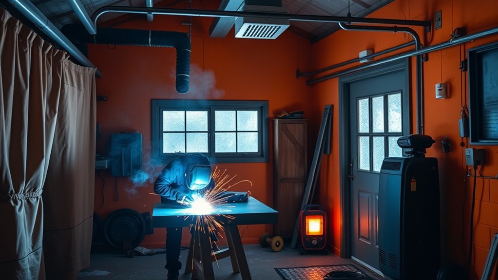ventilate insulate weld safely