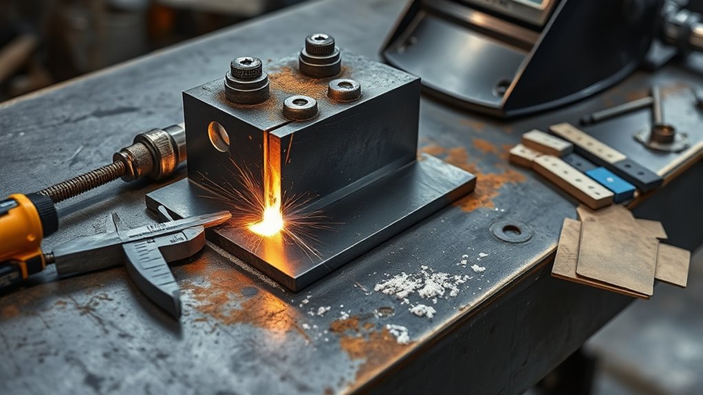 weld coupon for skill assessment