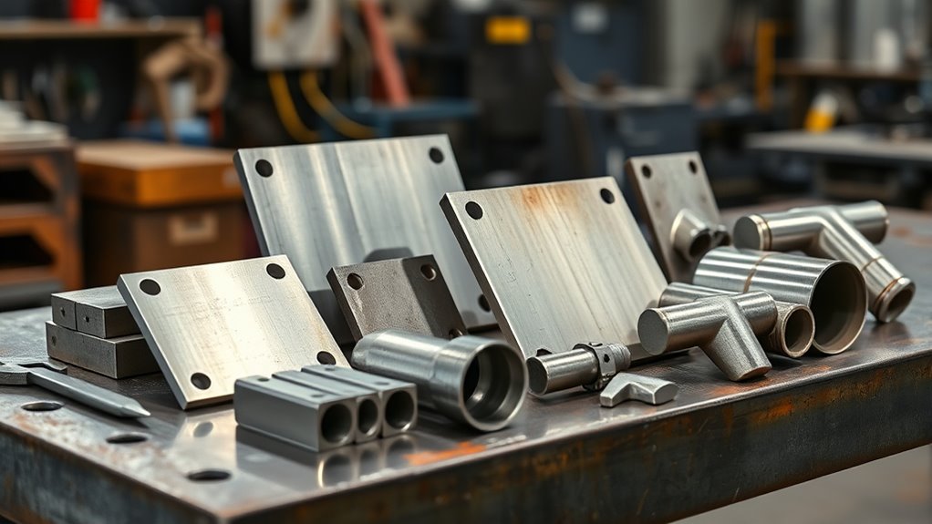 weld coupon shapes and sizes