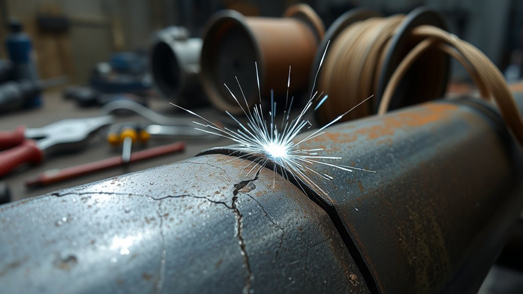 weld cracking after cooling