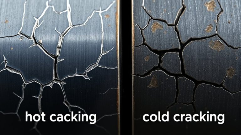weld cracking temperature differences