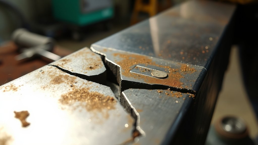 weld cracks undermine structural integrity