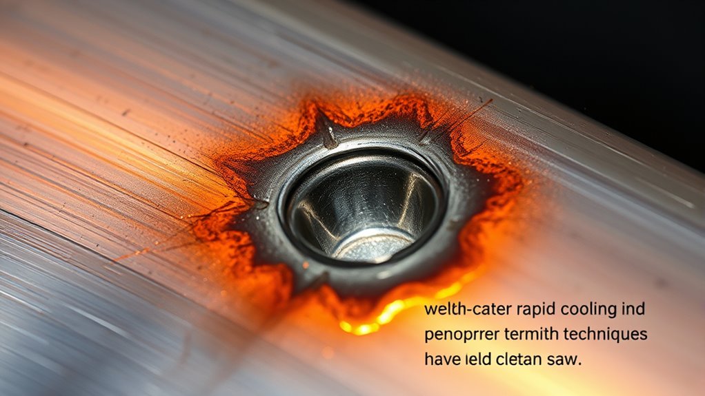 weld crater formation causes