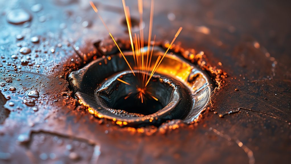 weld crater formation explained