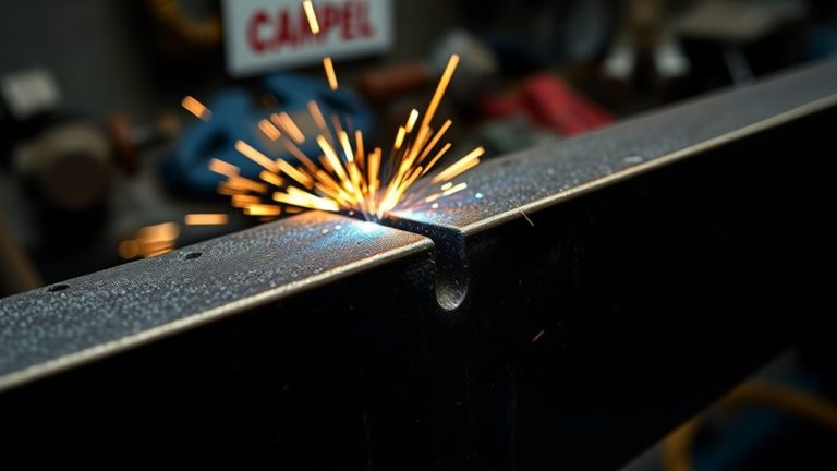 weld defect caused by contamination