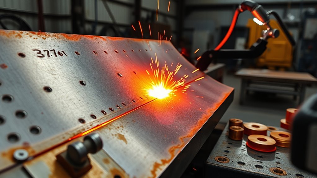 weld distortion affects precision