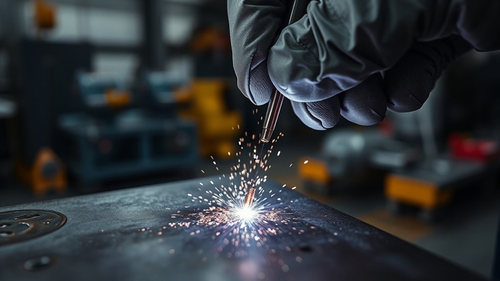 weld inspection with magnetism