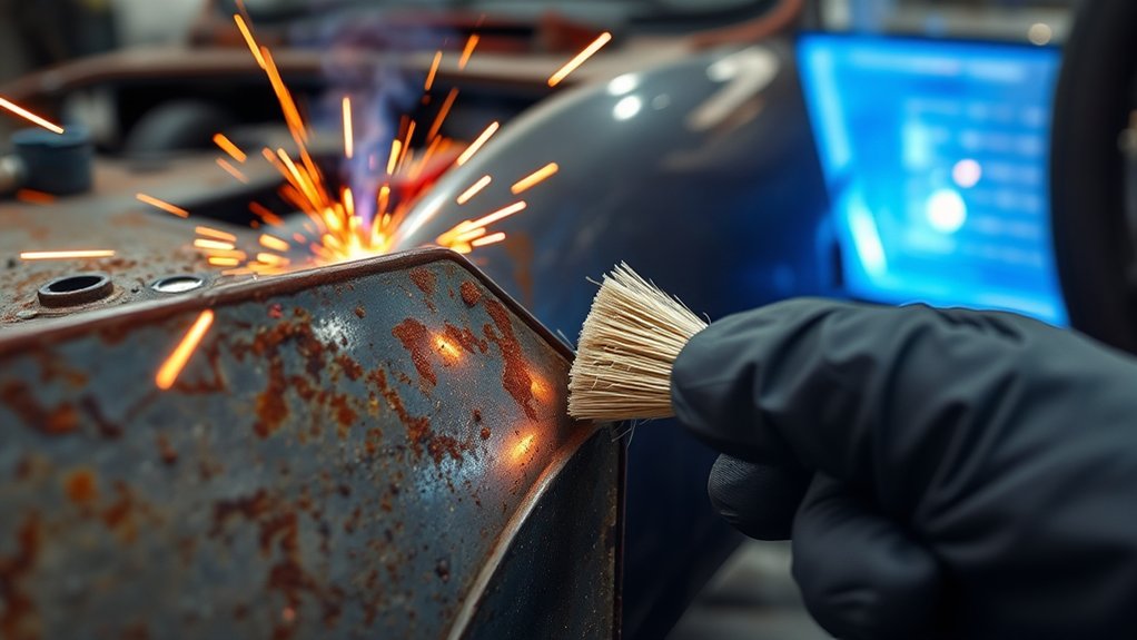 weld quality and cleanliness