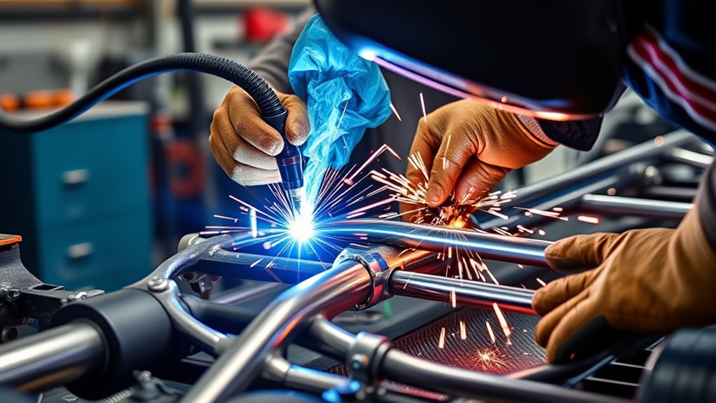 weld race car parts safely