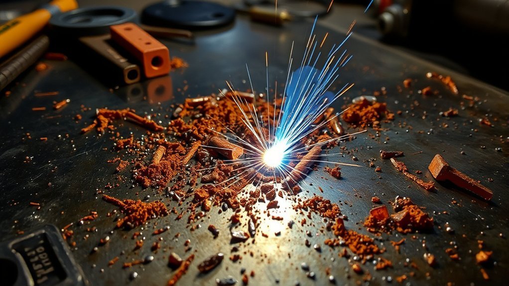 weld spatter causes solutions
