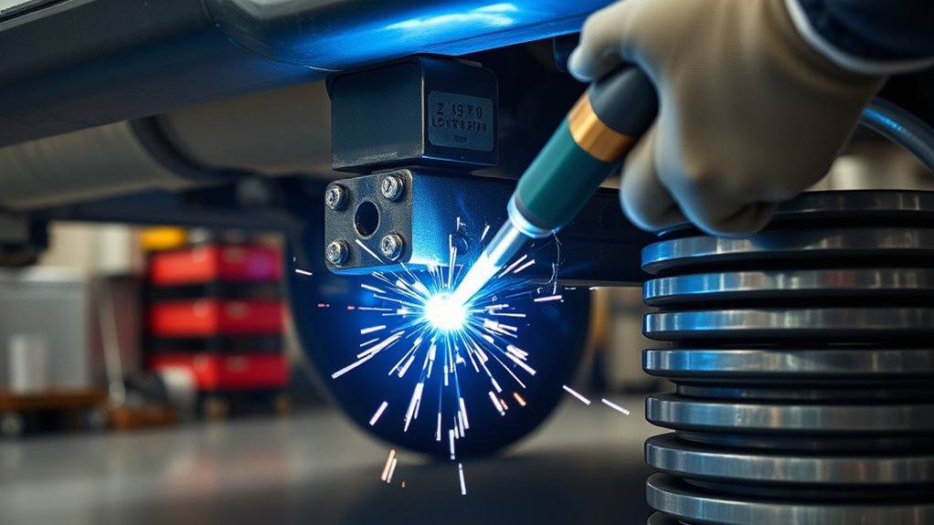 weld strength matches capacity