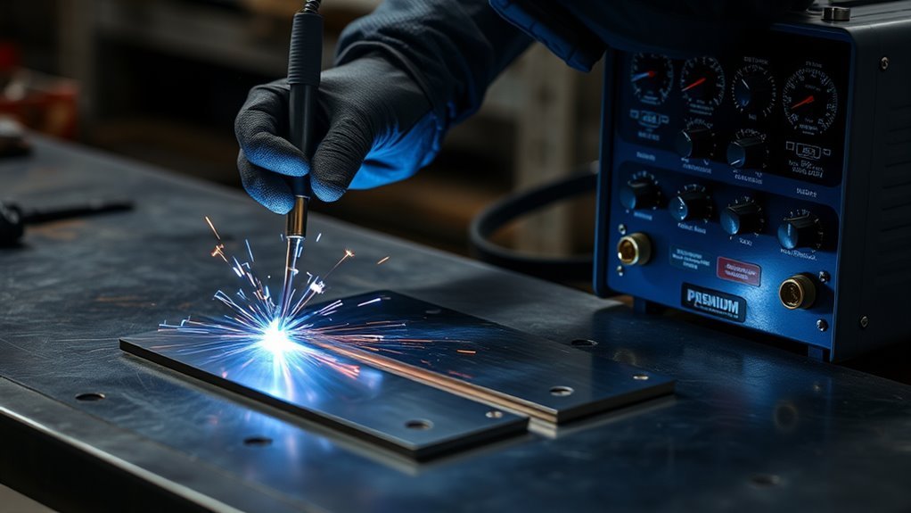 welding amperage for sheet metal