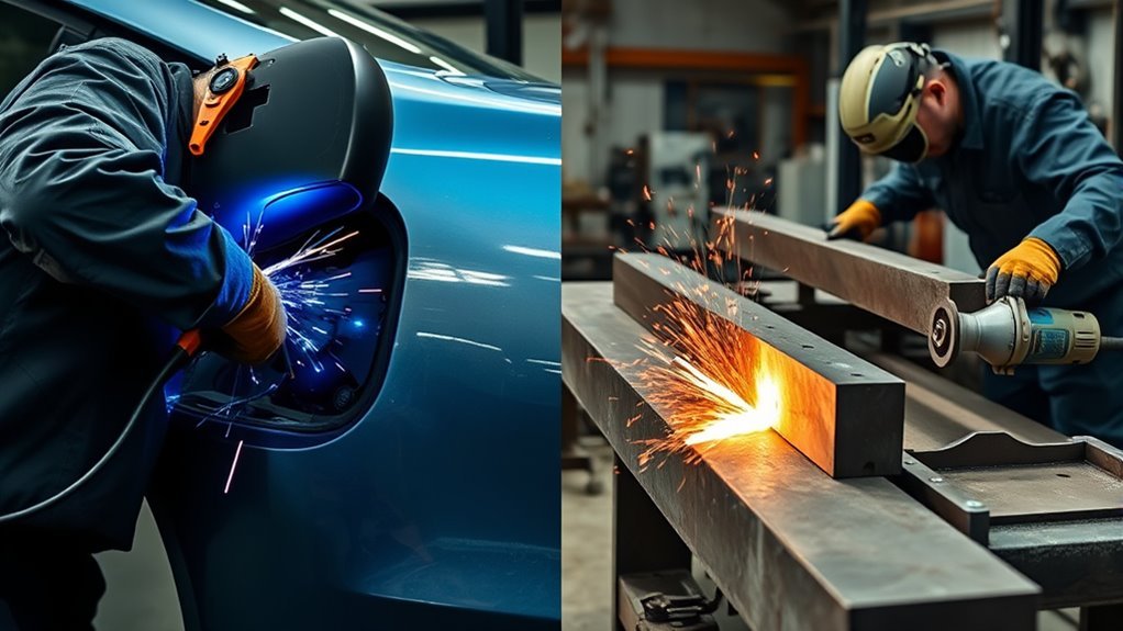 welding and fabrication distinctions
