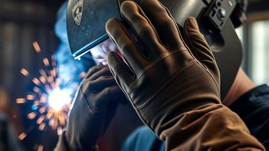 welding arc eye prevention