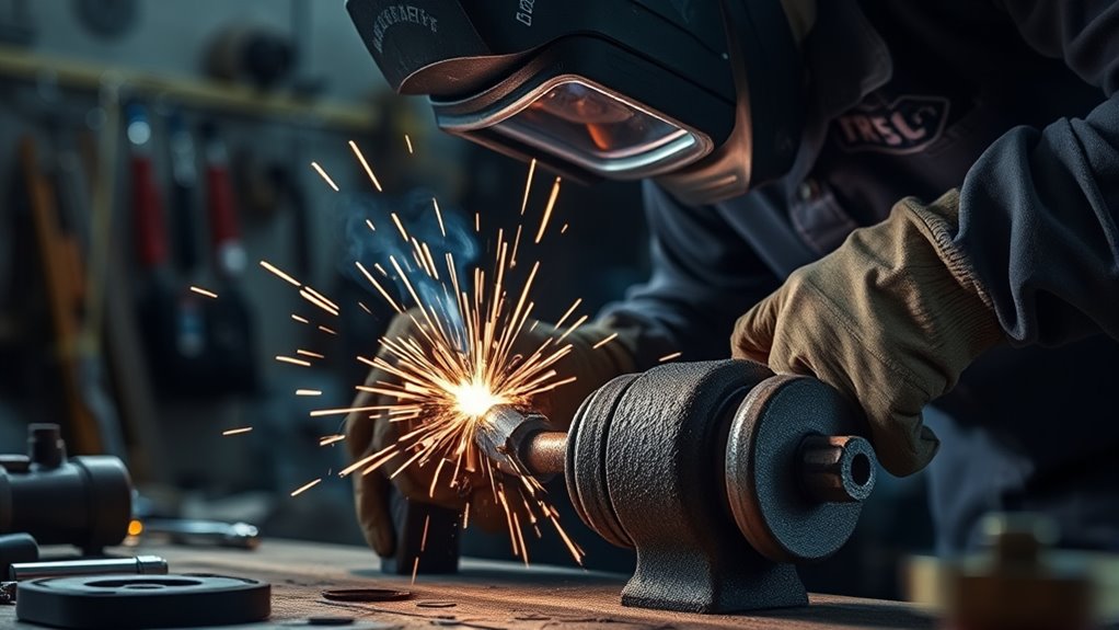 welding cast iron safely