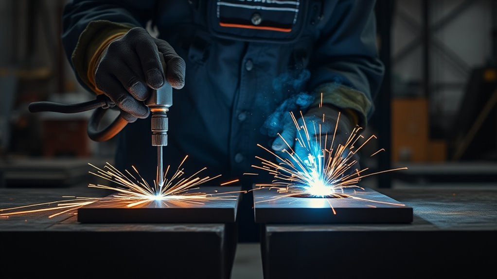 welding current direction matters