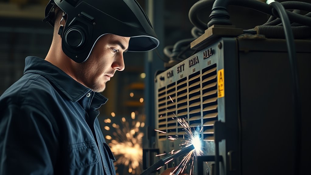 welding efficiency through duty cycle