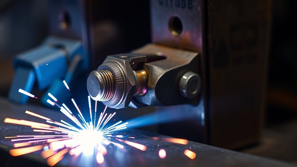 welding electrical circuit connection