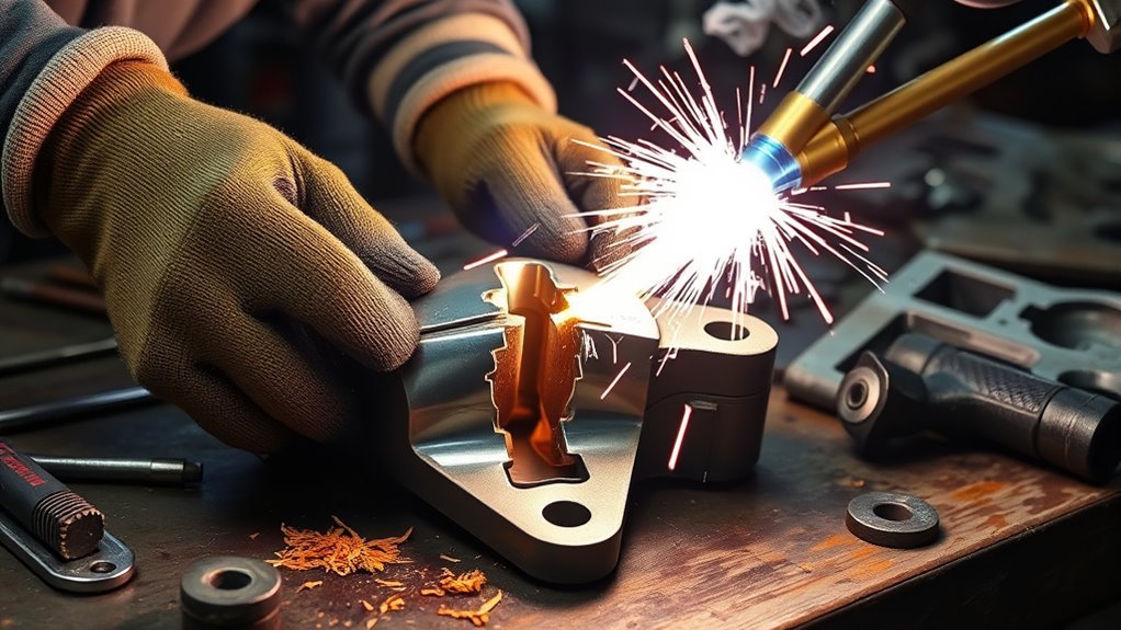welding engine transmission mounts