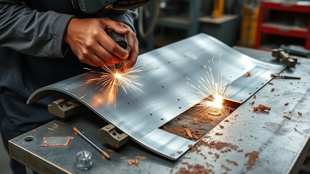 welding for panel repair