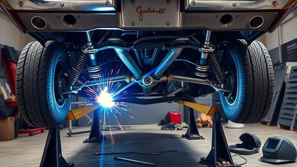 welding frame connectors effectively