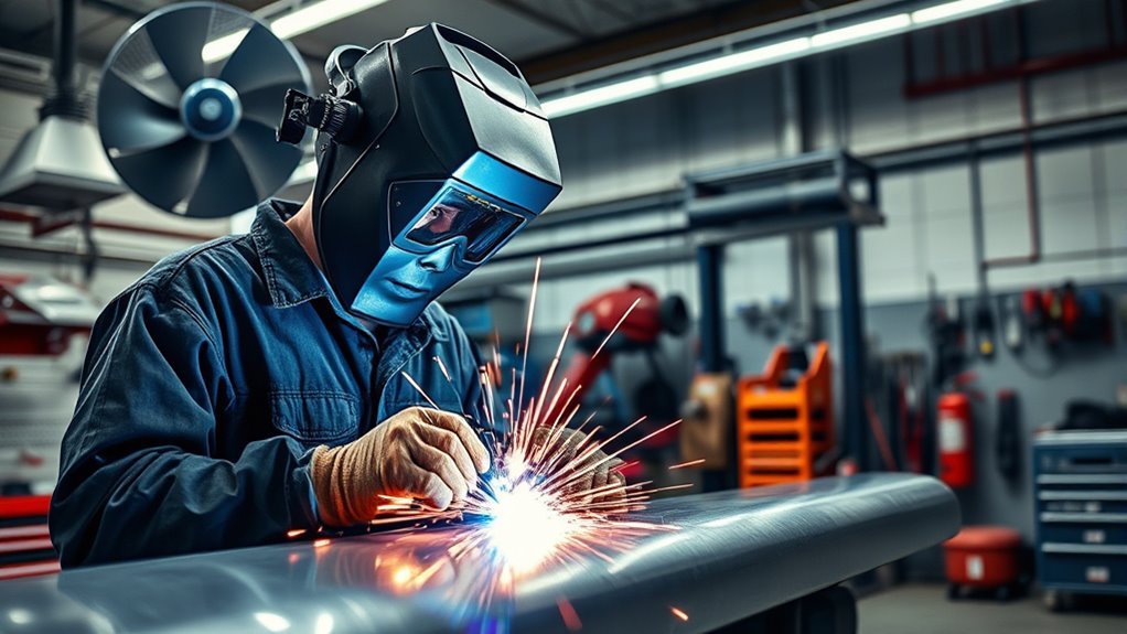welding galvanized steel safely