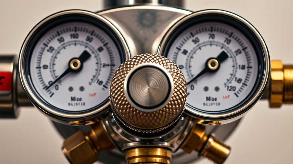 welding gas pressure control