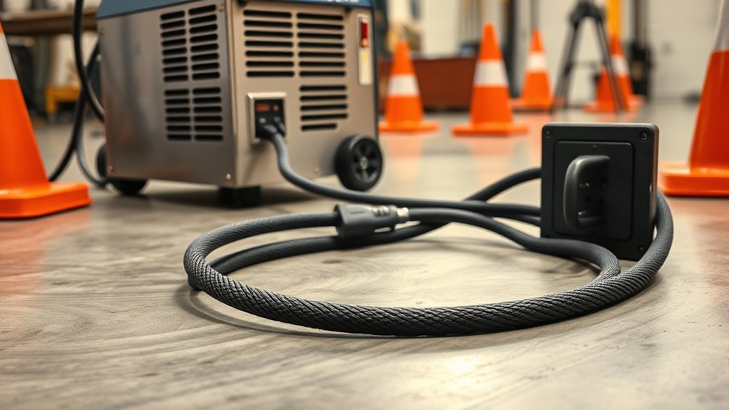welding machine extension cord safety