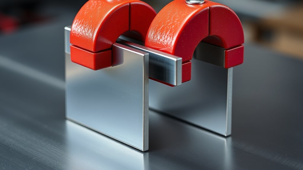 welding magnets for alignment