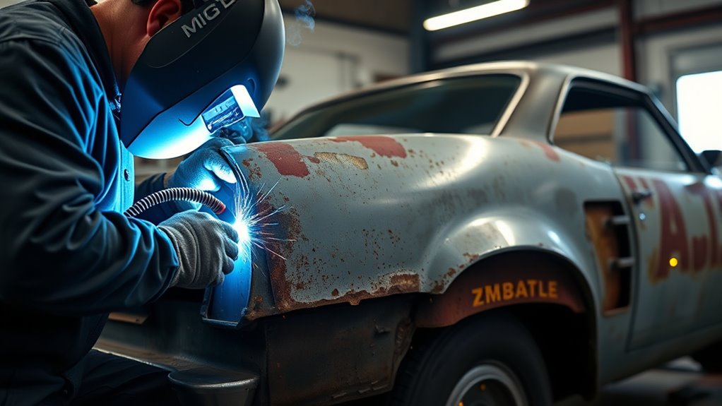 welding methods for restoration