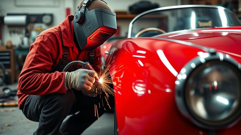 welding patch panels technique