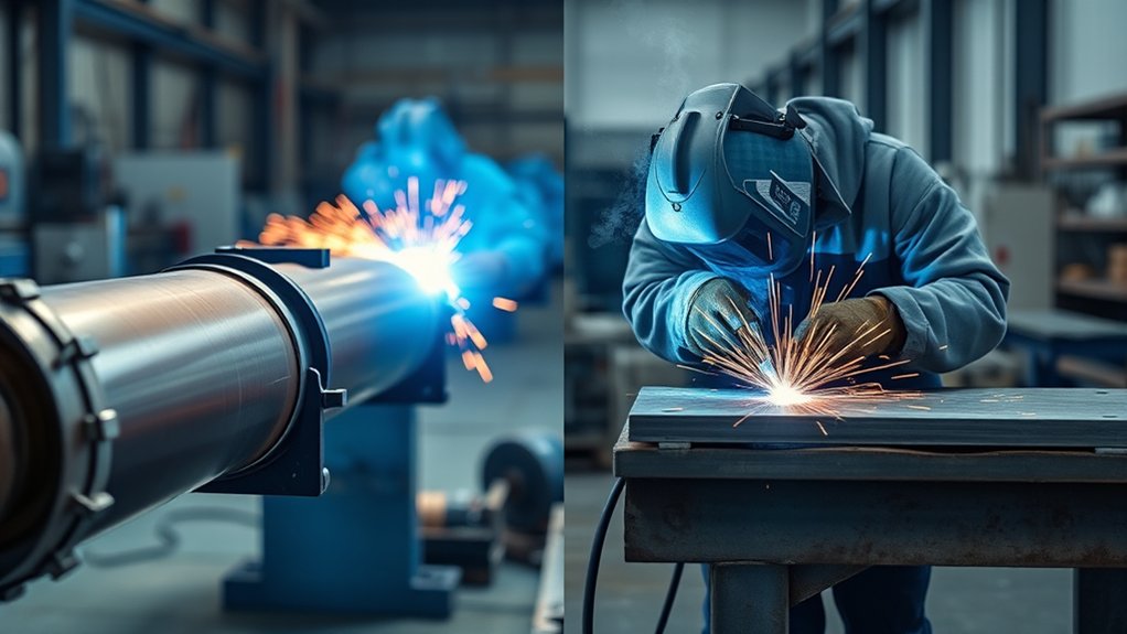 welding positions affect technique