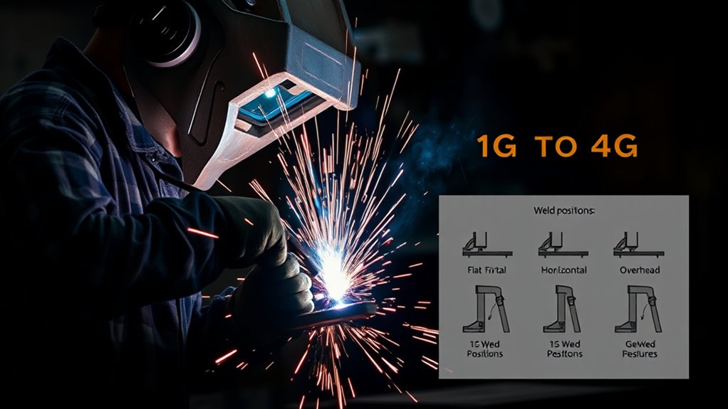 welding positions impact techniques