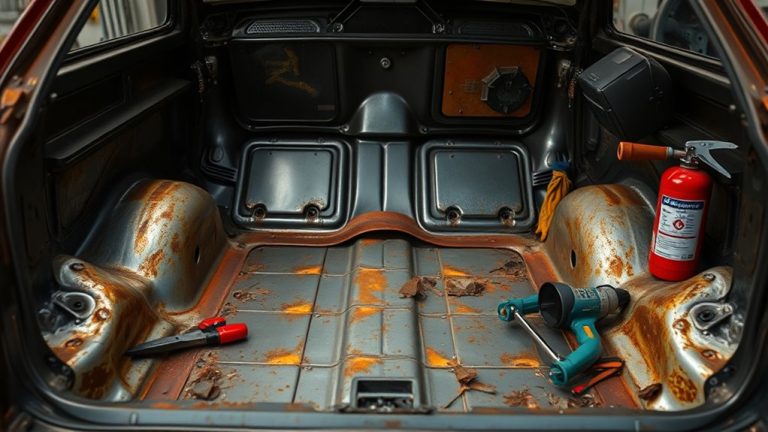 welding project car floor tips