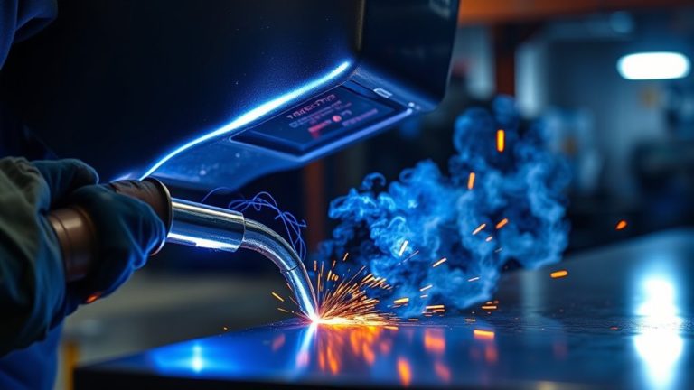 welding protection using gases