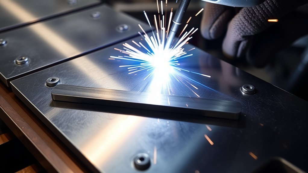 welding quality through tabs