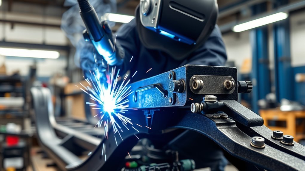 welding repair for frame damage