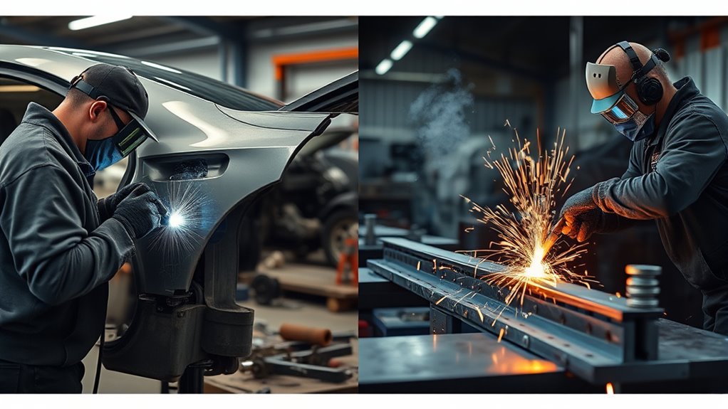 welding repairs versus fabrication