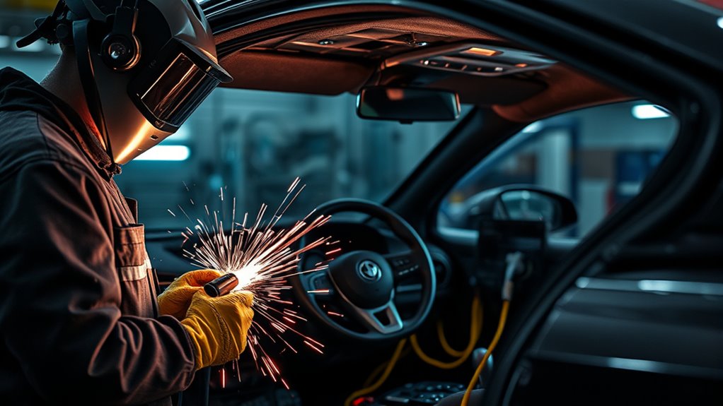 welding risks airbag deployment