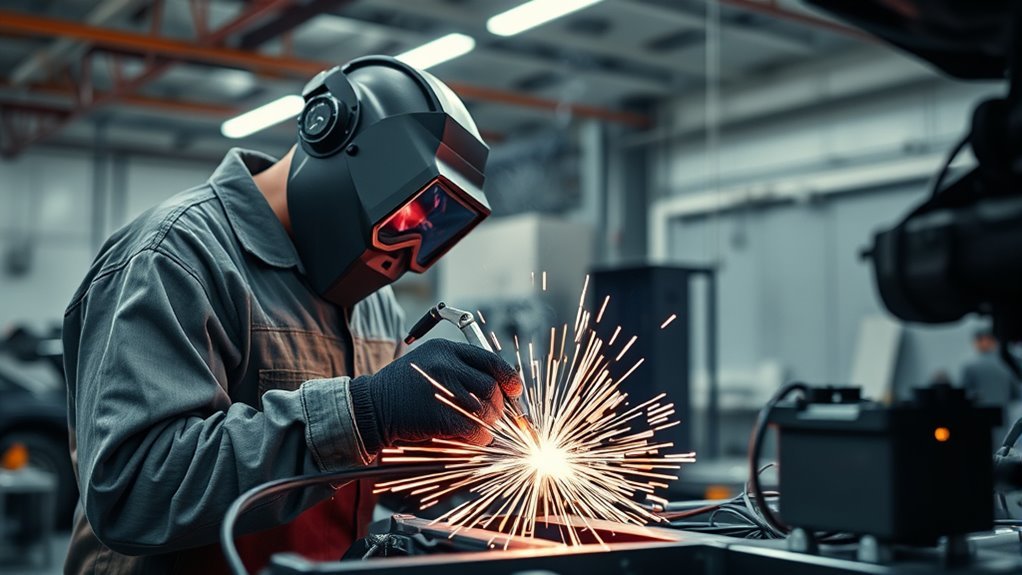 welding safety near sensors