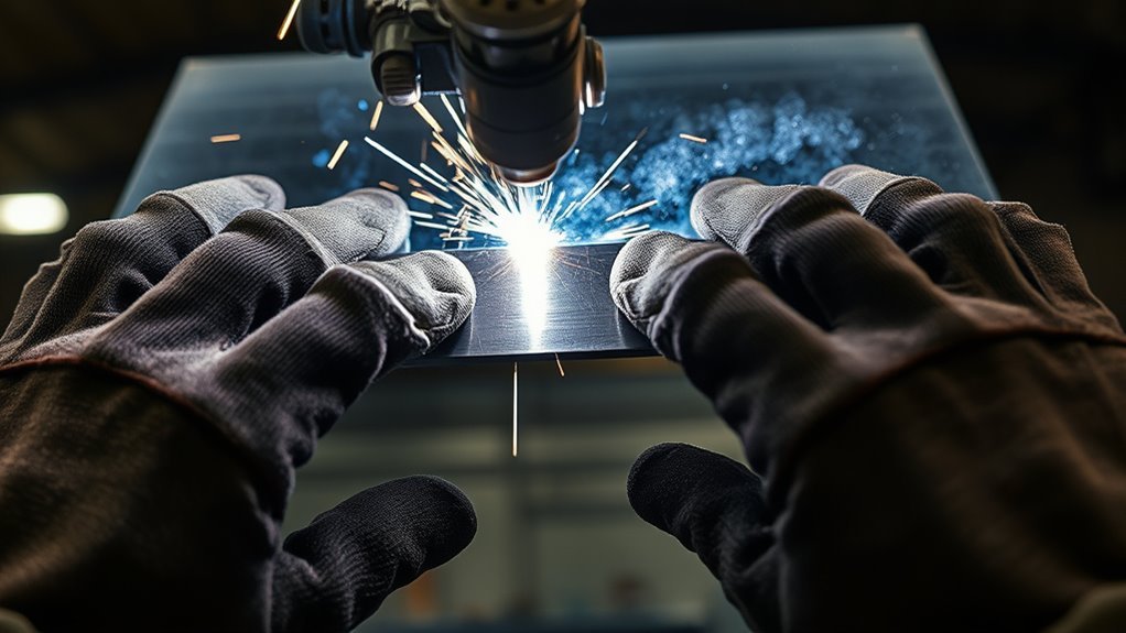 welding sheet metal technique