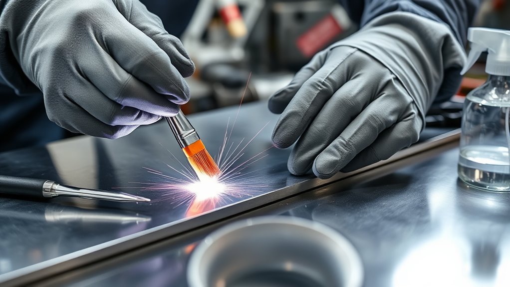 welding stainless steel passivation