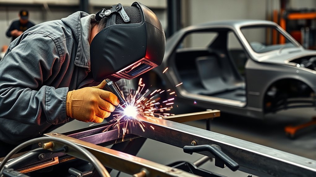 welding stainless to mild steel