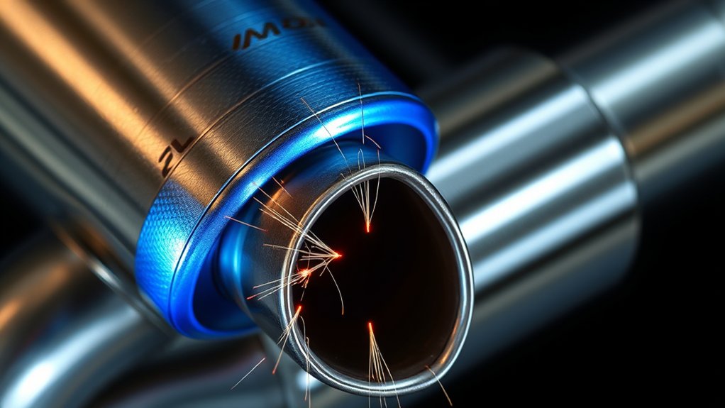 welding titanium exhaust challenges