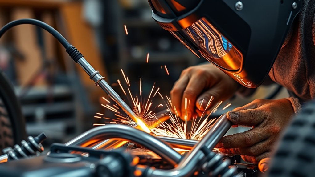 welding tubular chassis techniques