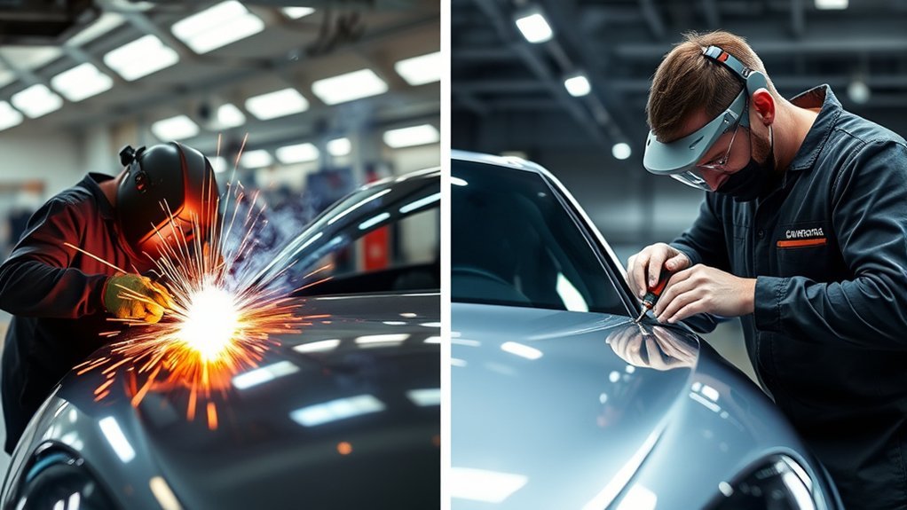welding versus riveting techniques